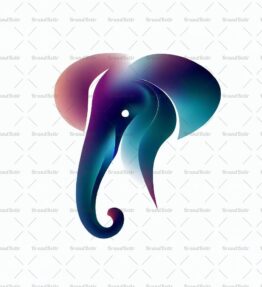 Abstrakter Elefant